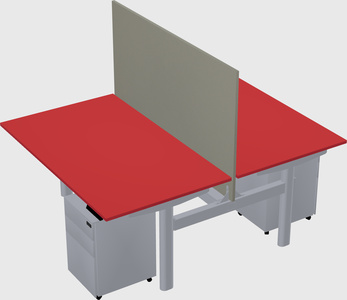 Shared electric desk