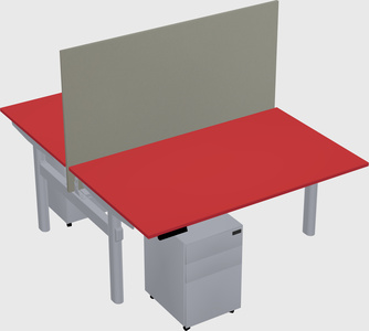 Shared electric desk