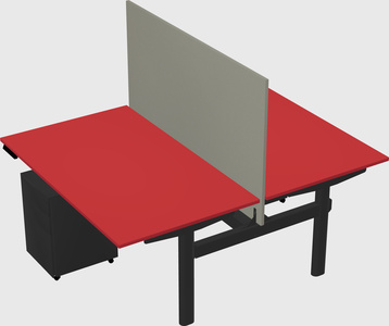 Shared electric desk