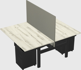 Shared electric desk