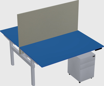Shared electric desk