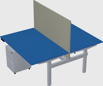 Shared electric desk