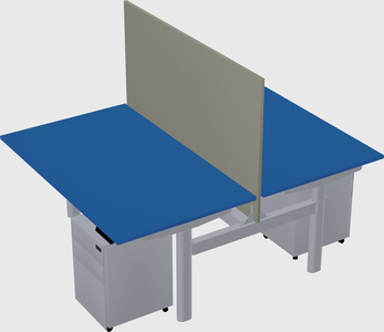 Shared electric desk