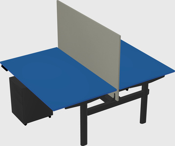 Shared electric desk