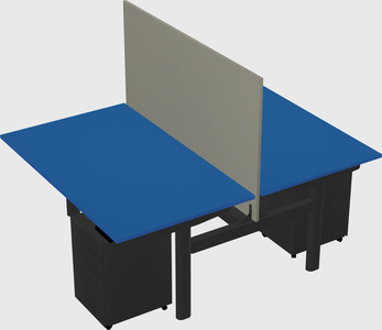 Shared electric desk