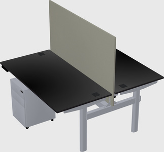 Shared electric desk
