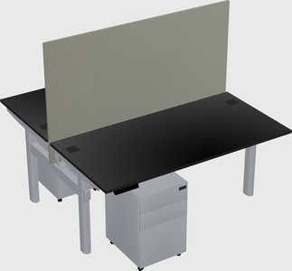 Shared electric desk