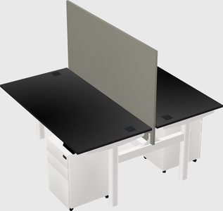 Shared electric desk