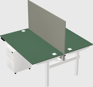 Shared electric desk
