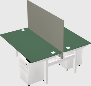 Shared electric desk