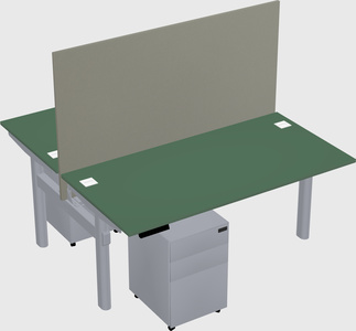 Shared electric desk