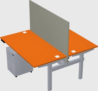 Shared electric desk