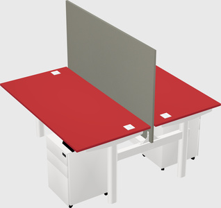 Shared electric desk