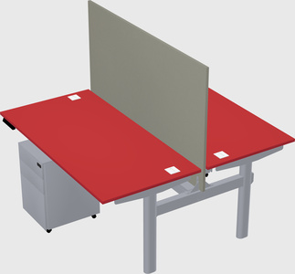 Shared electric desk