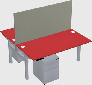 Shared electric desk