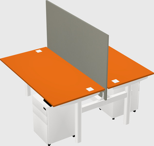 Shared electric desk