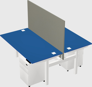 Shared electric desk