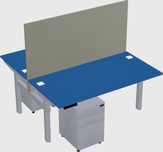 Shared electric desk