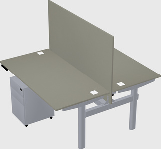 Shared electric desk