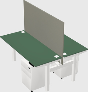 Shared electric desk