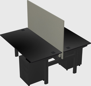 Shared electric desk