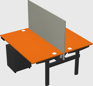 Shared electric desk