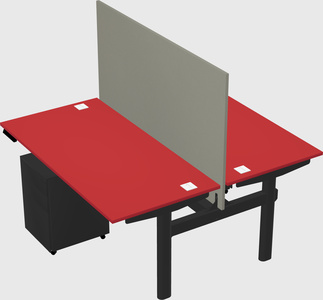 Shared electric desk