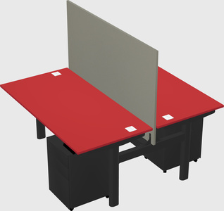 Shared electric desk