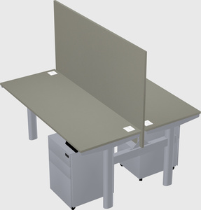 Shared electric desk