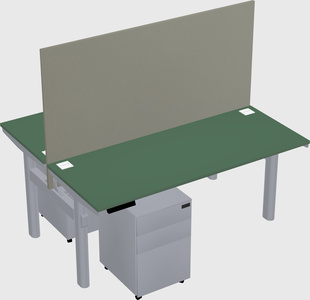 Shared electric desk