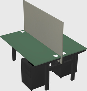 Shared electric desk
