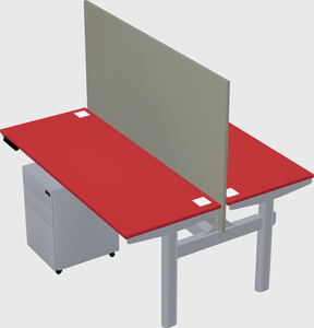 Shared electric desk
