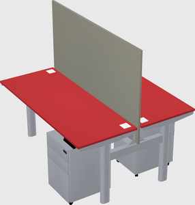 Shared electric desk