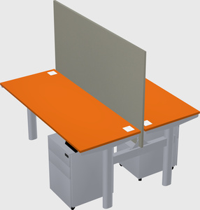 Shared electric desk