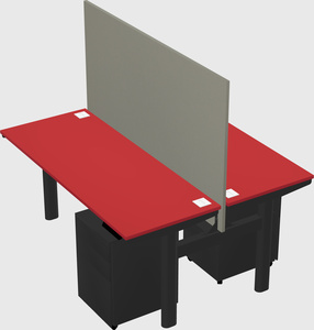 Shared electric desk