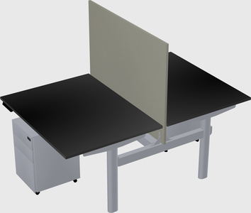 Shared electric desk