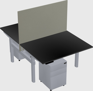 Shared electric desk