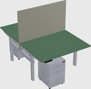 Shared electric desk