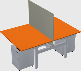 Shared electric desk