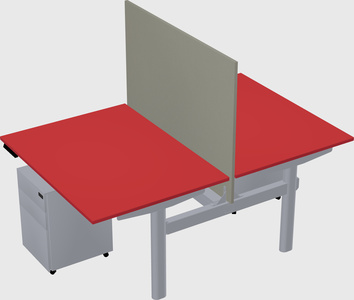 Shared electric desk