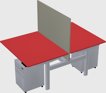 Shared electric desk