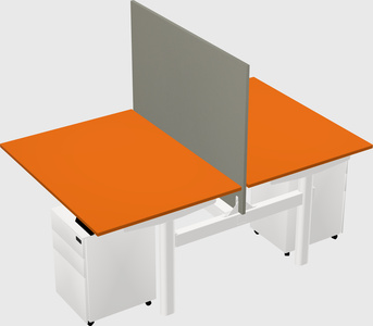 Shared electric desk