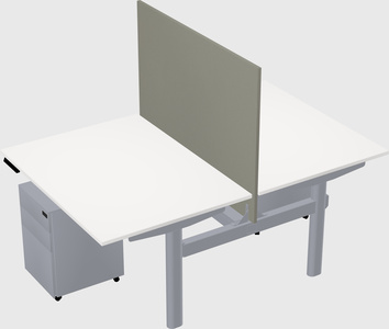 Shared electric desk