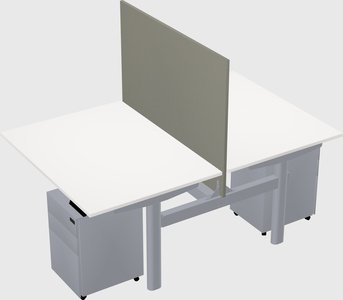 Shared electric desk