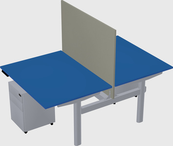 Shared electric desk
