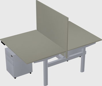 Shared electric desk