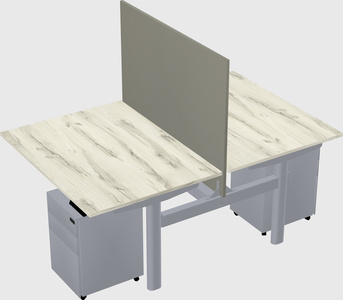 Shared electric desk