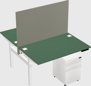 Shared electric desk