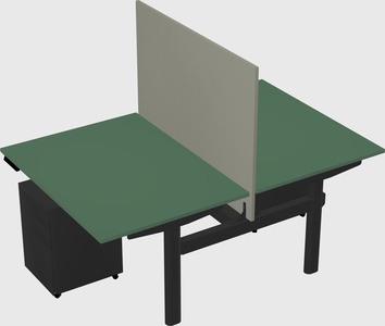 Shared electric desk