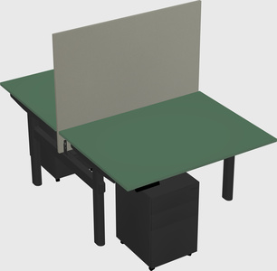 Shared electric desk
